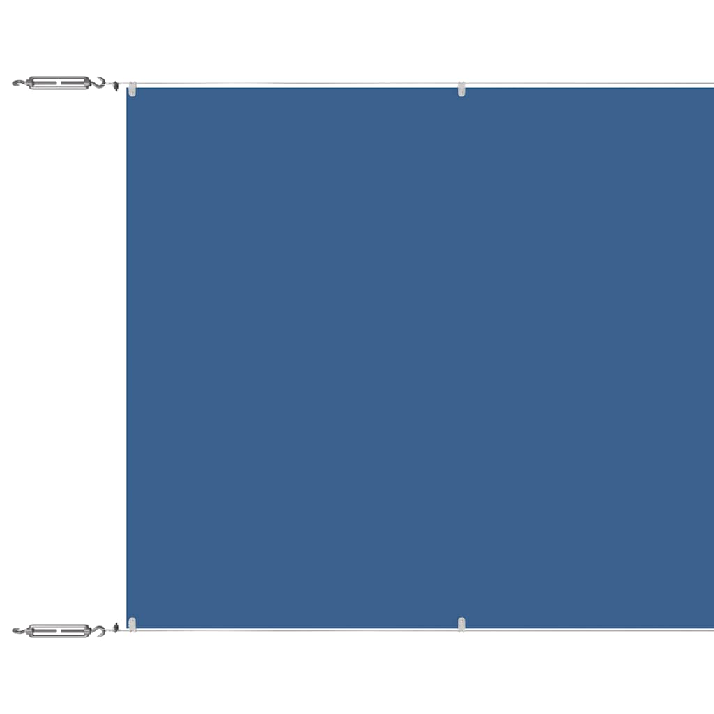 Vidaxl Luifel Vertikal 60x600 cm Oxford Stoff blau