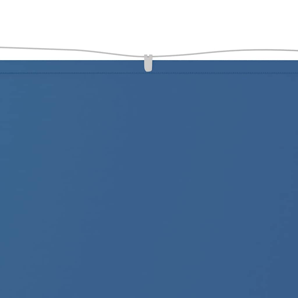 Vidaxl Luifel vertikal 60x1000 cm Oxford Stoff blau