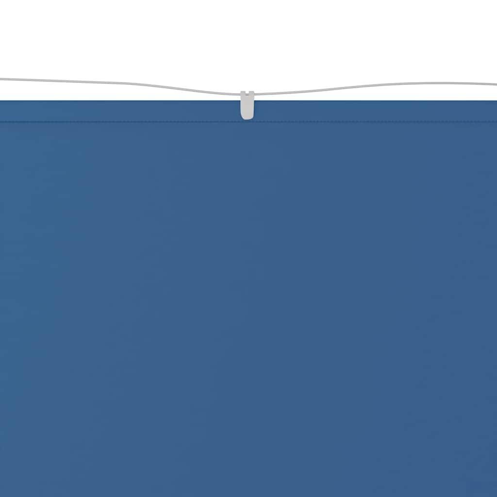 Vidaxl Luifel vertikal 100x600 cm Oxford Stoff blau