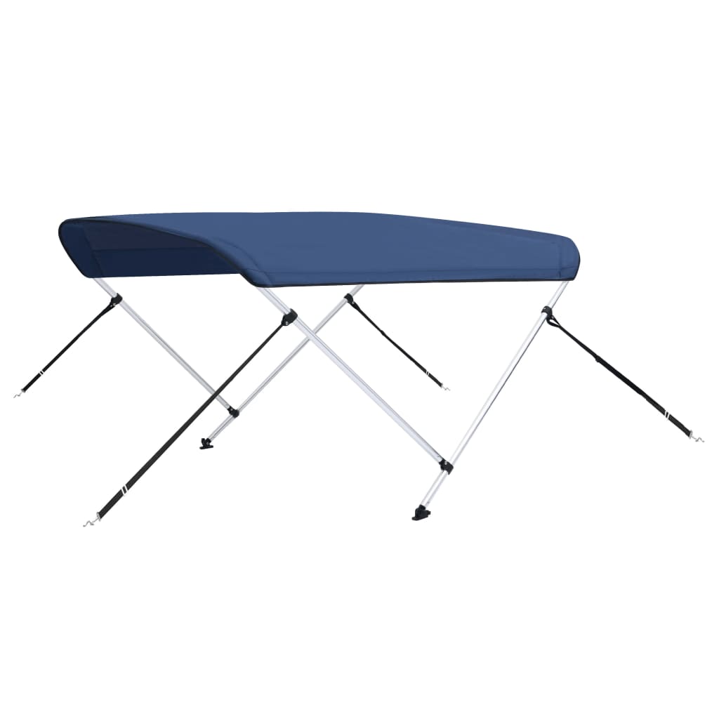 Vidaxl Biminitop 2-Bows 180x130x110 cm Marineblau