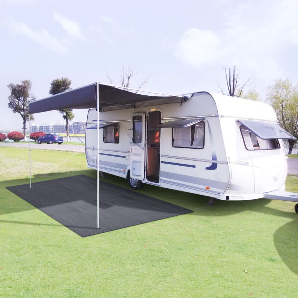 Vidaxl tent carpet 300x500 cm anthracite -colored