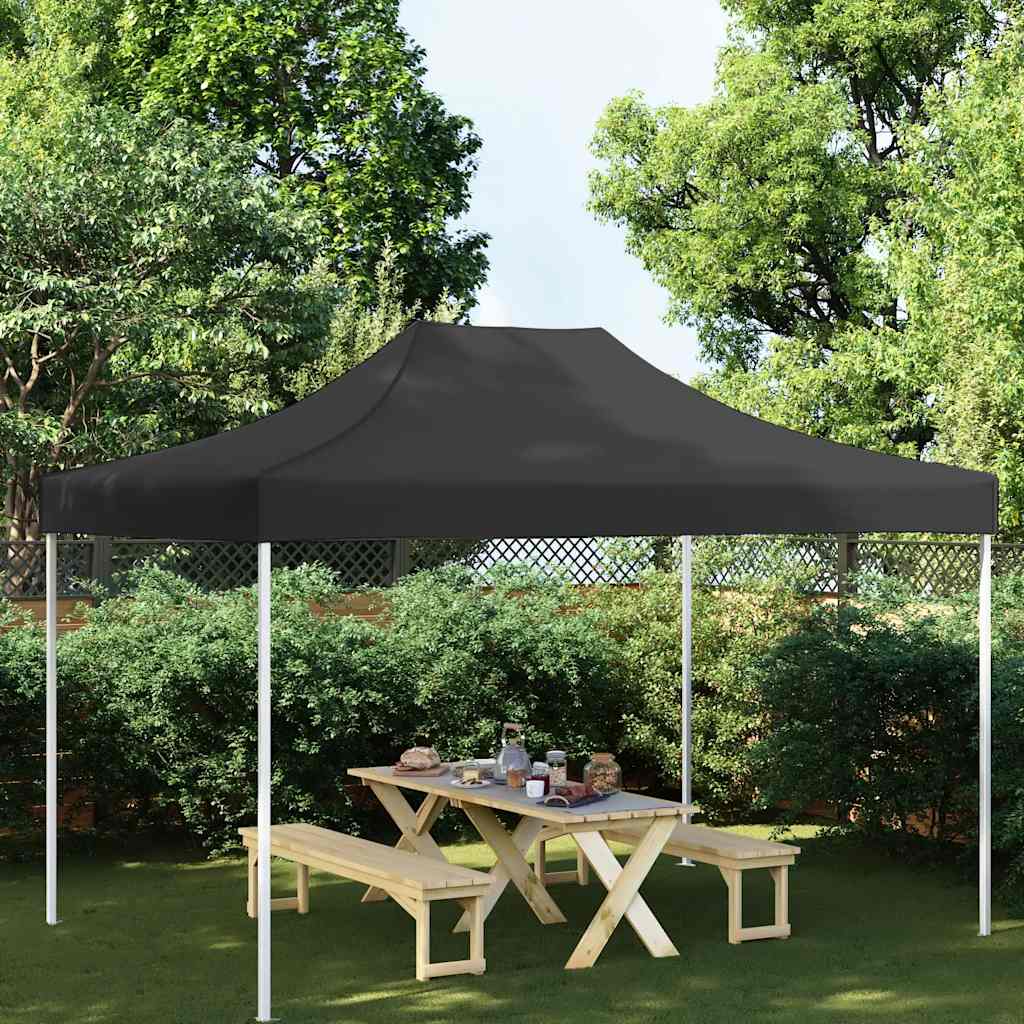 Vidaxl -Party -Zeltdach 270 g m² 4,5 x 3 schwarz