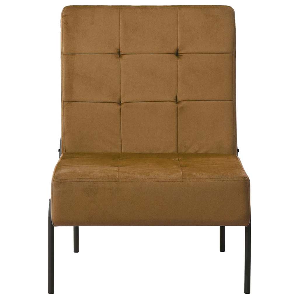 Vidaxl relaxstoel 65x79x87 cm fluweel bruin