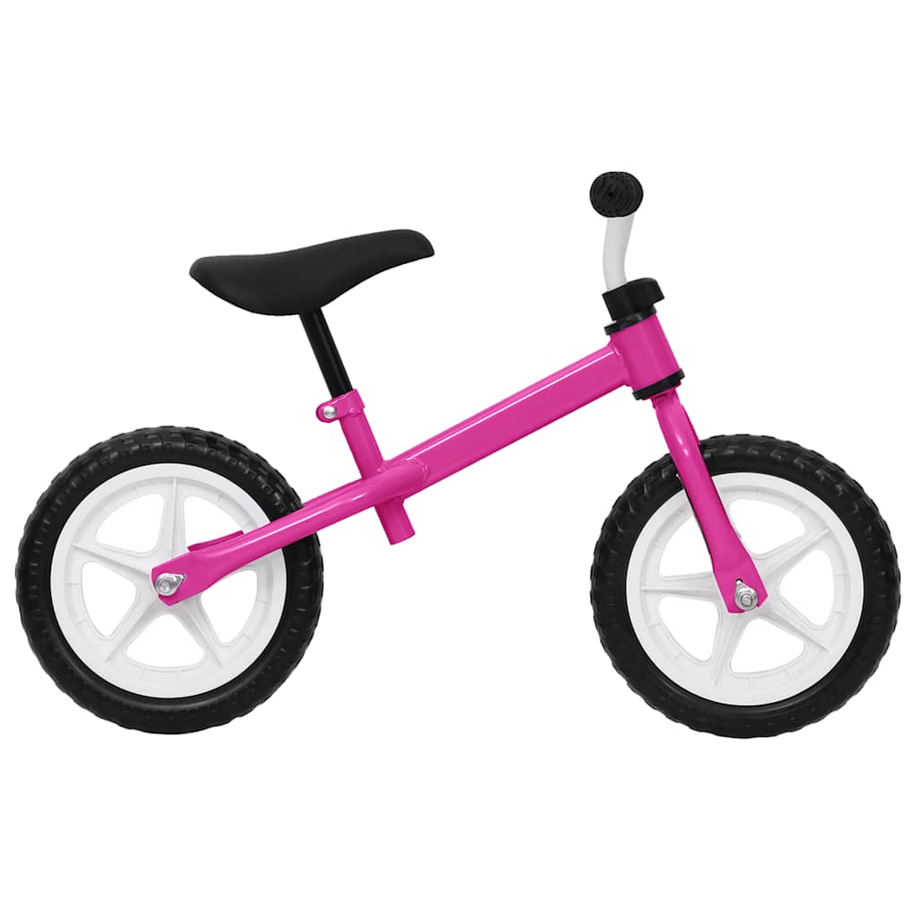 Vidaxl Balance Bike mit 11 -Zoll -Rädern rosa