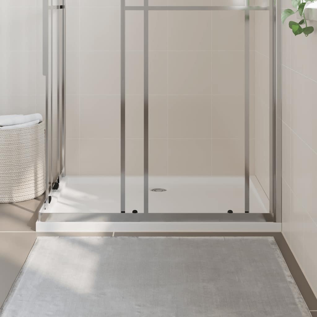 Vidaxl Duschschale rechteckige 80x110 cm Abs weiß