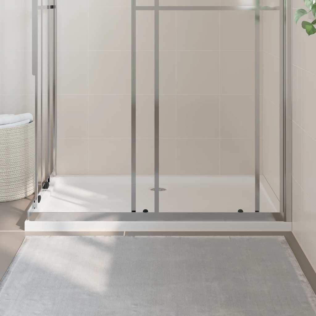 Vidaxl Duschschale rechteckige 80x120 cm Abs weiß