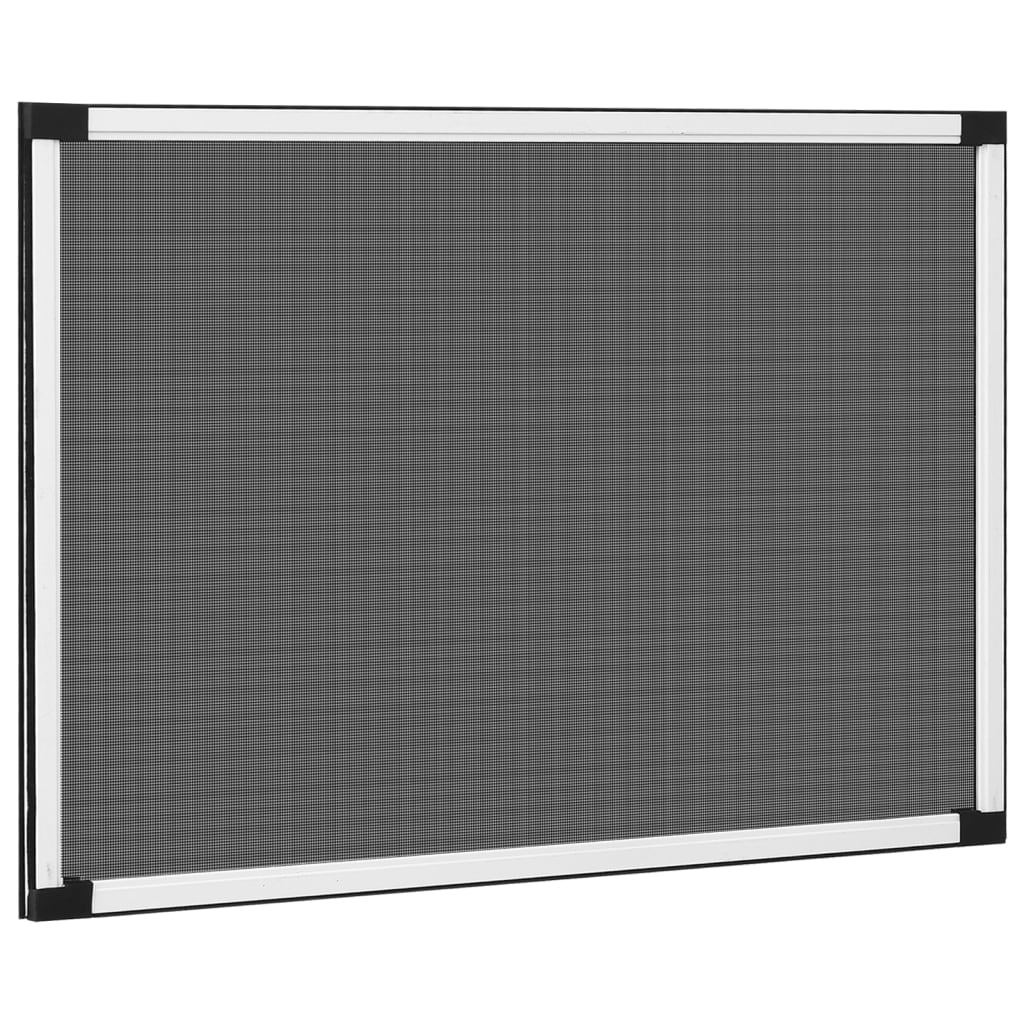 Vidaxx ausziehbarer Fensterschutz (100-193)x75 cm weiß