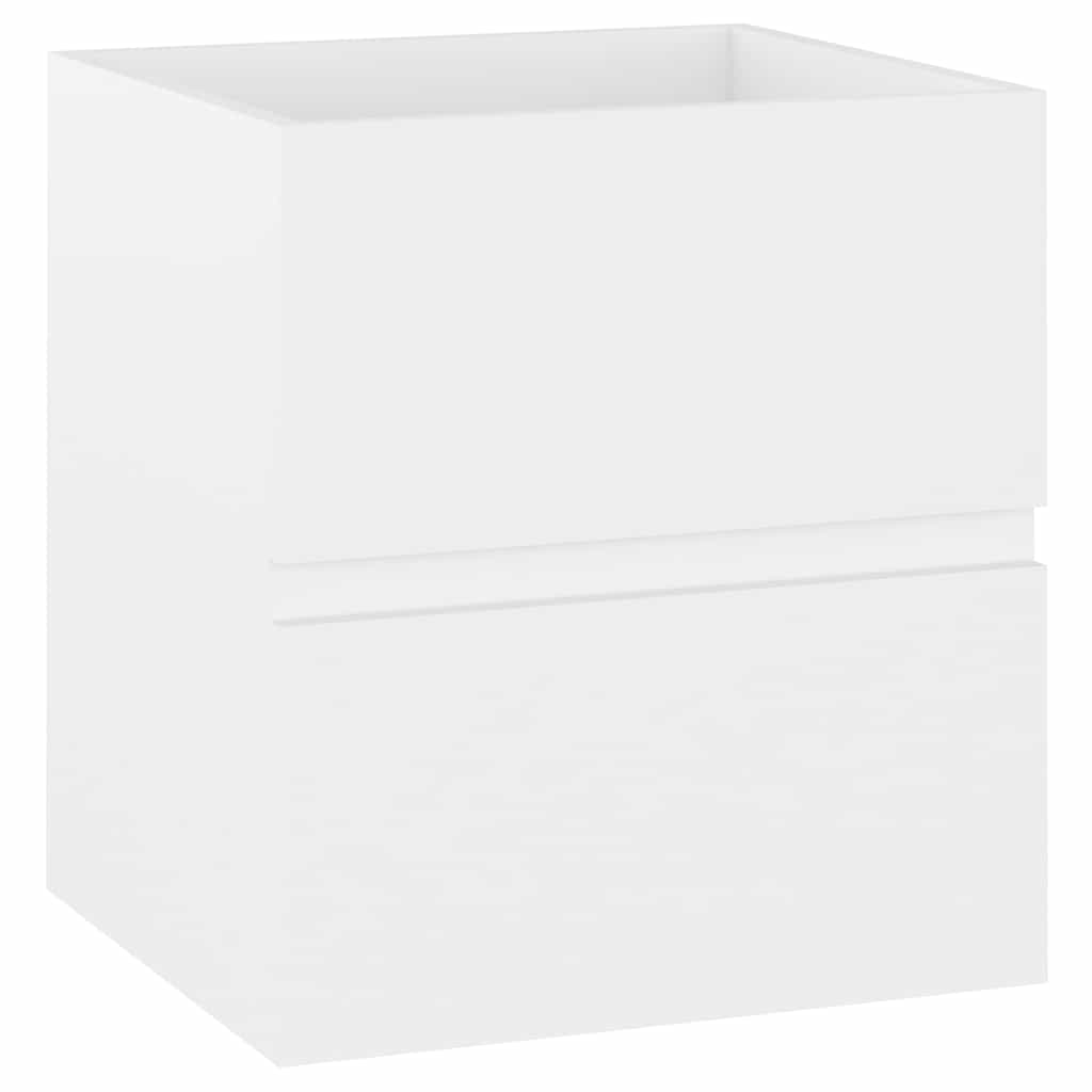 Vidaxl wastafelkast 41x38,5x45 cm bewerkt hout wit