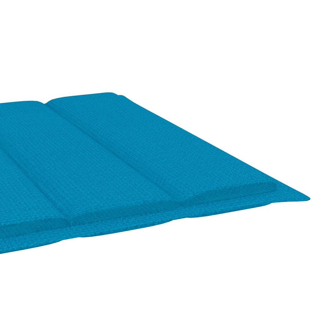 Vidaxl ligbed met kussen massief acaciahout