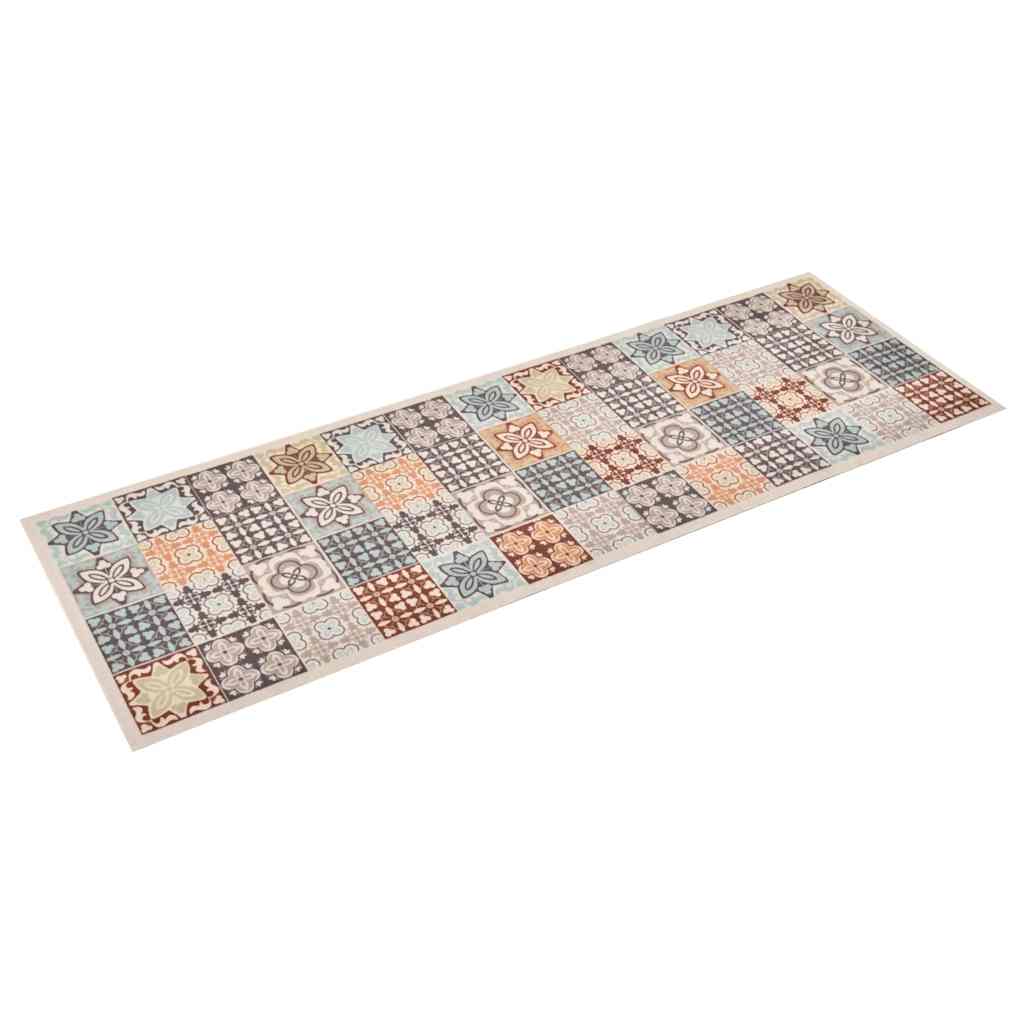 Vidaxl Küchenmatte waschbarer Mosaikfarbe 60x180 cm