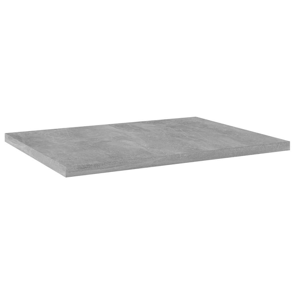 Vidaxl wandschappen 4 st 40x30x1,5 cm bewerkt hout betongrijs