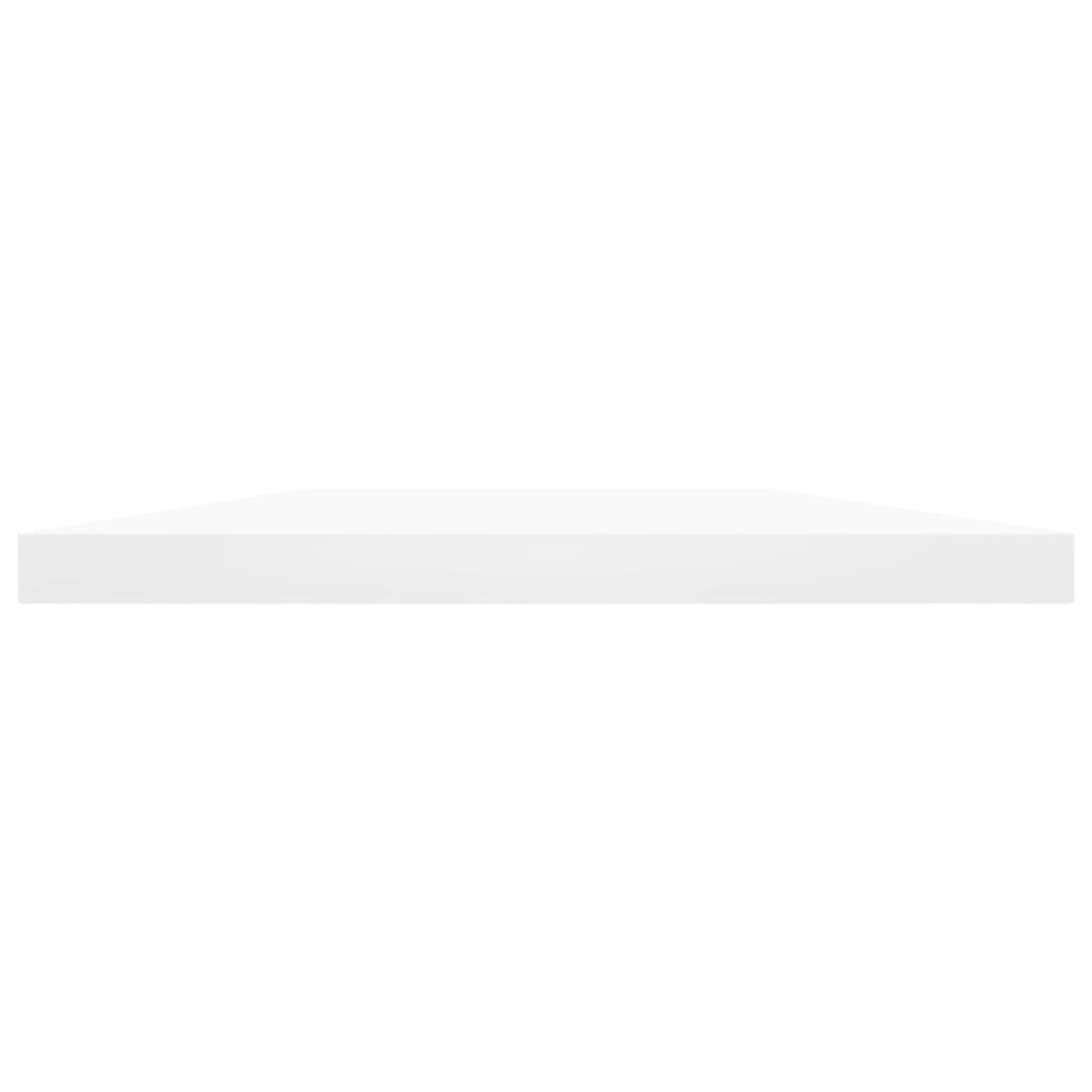 Vidaxl wandschappen 4 st 60x30x1,5 cm spaanplaat wit