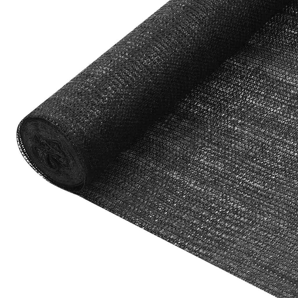 Vidaxl PrivacyNet 75 g m² 3,6x50 M HDPE Schwarz
