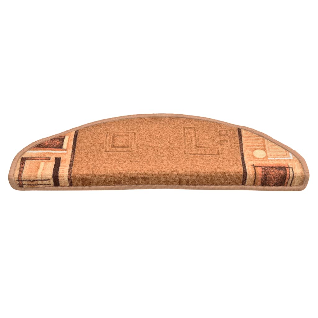 VidaXL Stufenmatten selbstklebend 5 Stück 65x21x4 cm Beige
