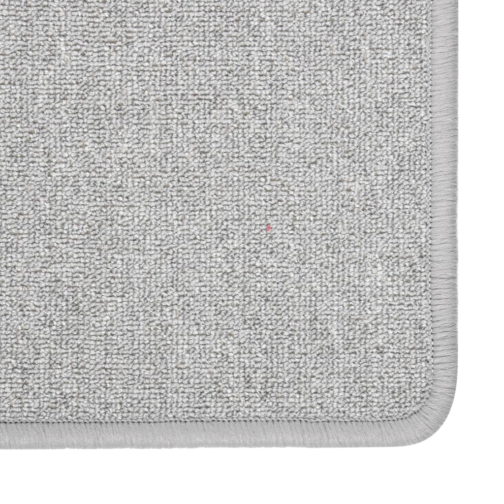 Vidaxx Teppichläufer 50x200 cm hellgrau