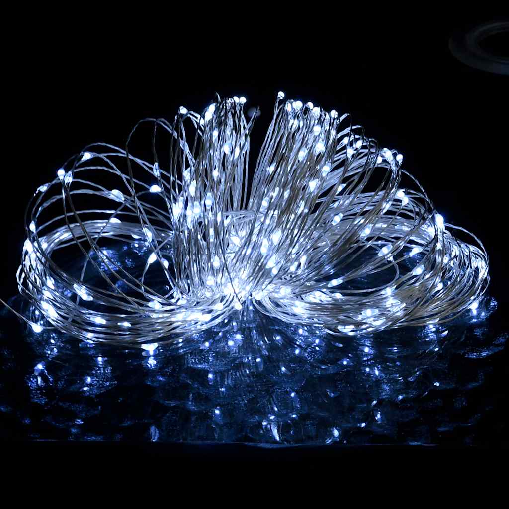 Vidaxl leichte Girlande mit 150 LEDs 15 m kalten Weiß