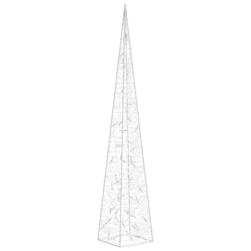 Vidaxl Light Cone Dekorative LED 120 cm Acrylblau