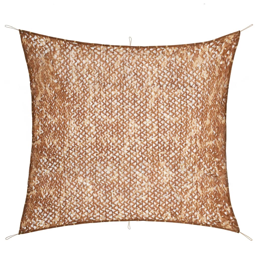 Vidaxl Camoufagenet mit Aufbewahrungstasche 5x5 M beige
