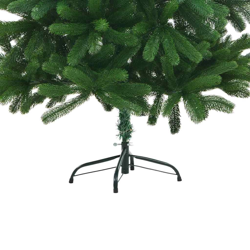 Vidaxl Kunstkerstboom mit Beleuchtung und Weihnachtsbällen 150 cm Grün