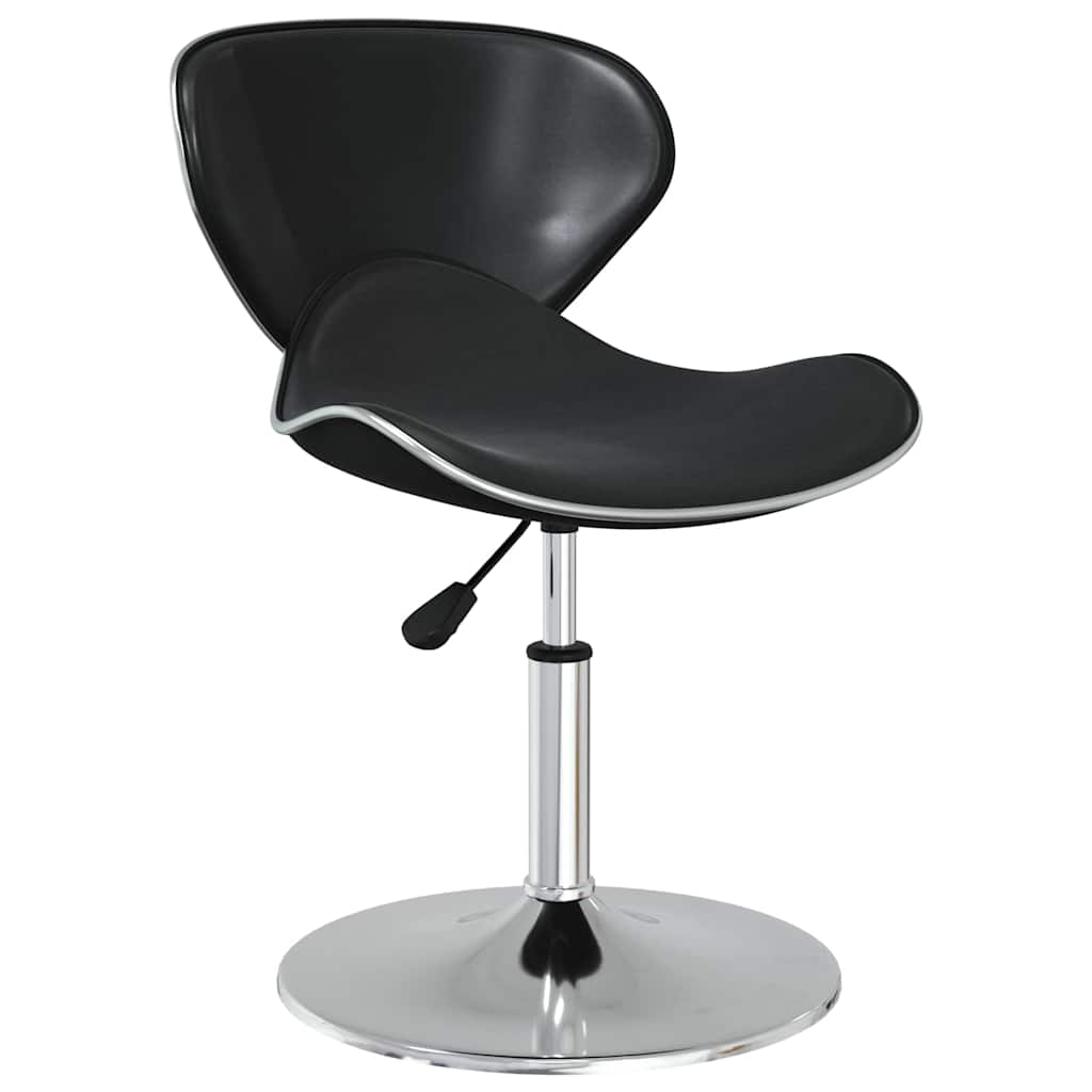 Vidaxl eetkamerstoelen 2 st kunstleer zwart