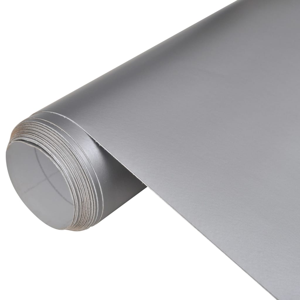 Vidaxx Autofolie 100x150 cm mattsilber