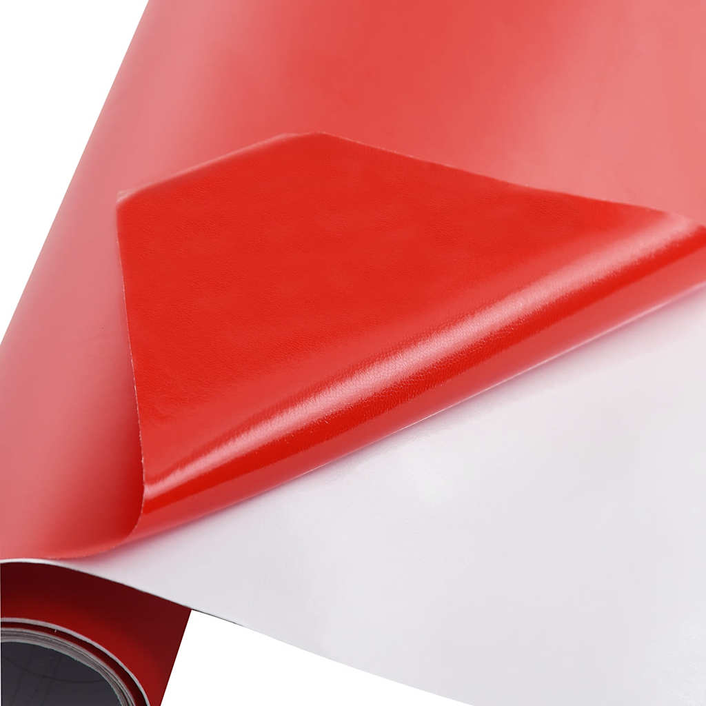 Vidaxx 2 Stück Autofolie 100x150 cm + 50x150 cm mattrot