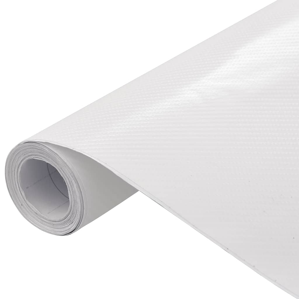 Vidaxx 2 Stück Autofolie 4d 100x150 cm weiß