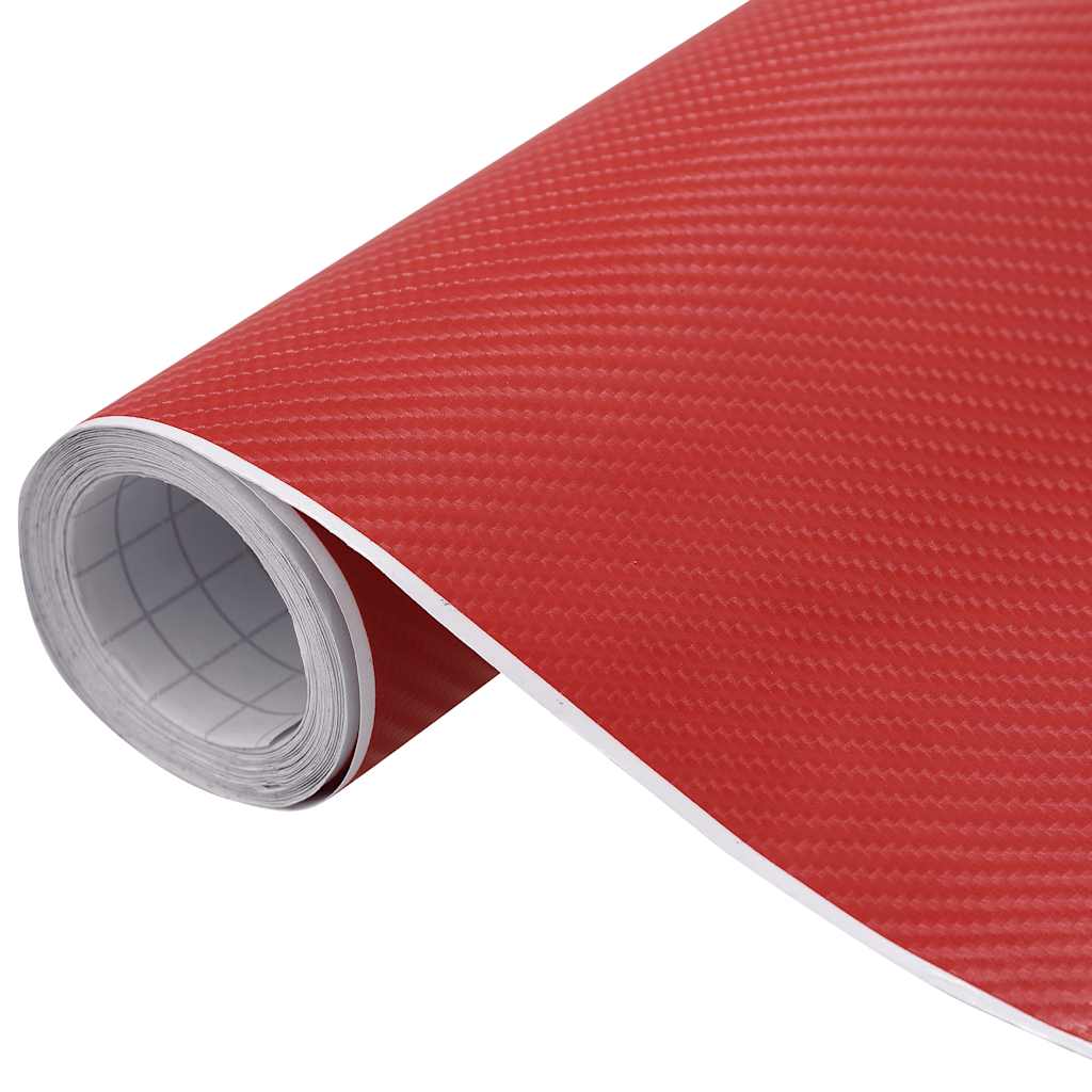 Vidaxx Autofolie 4d 100x150 cm rot
