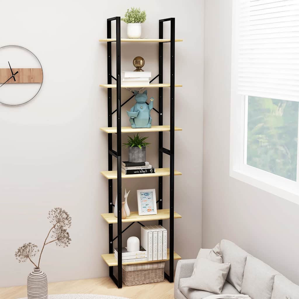 Vidaxl opbergrek 60x30x210 cm massief grenenhout