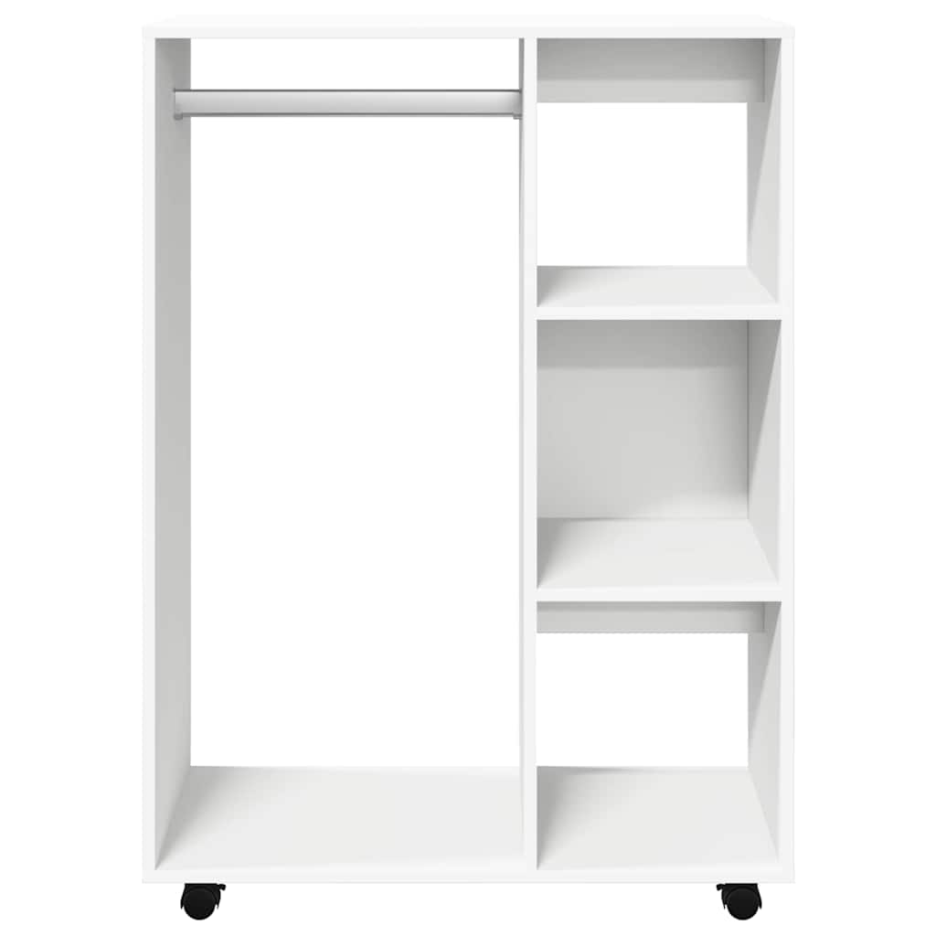 Vidaxl kledingkast 80x40x110 cm bewerkt hout wit
