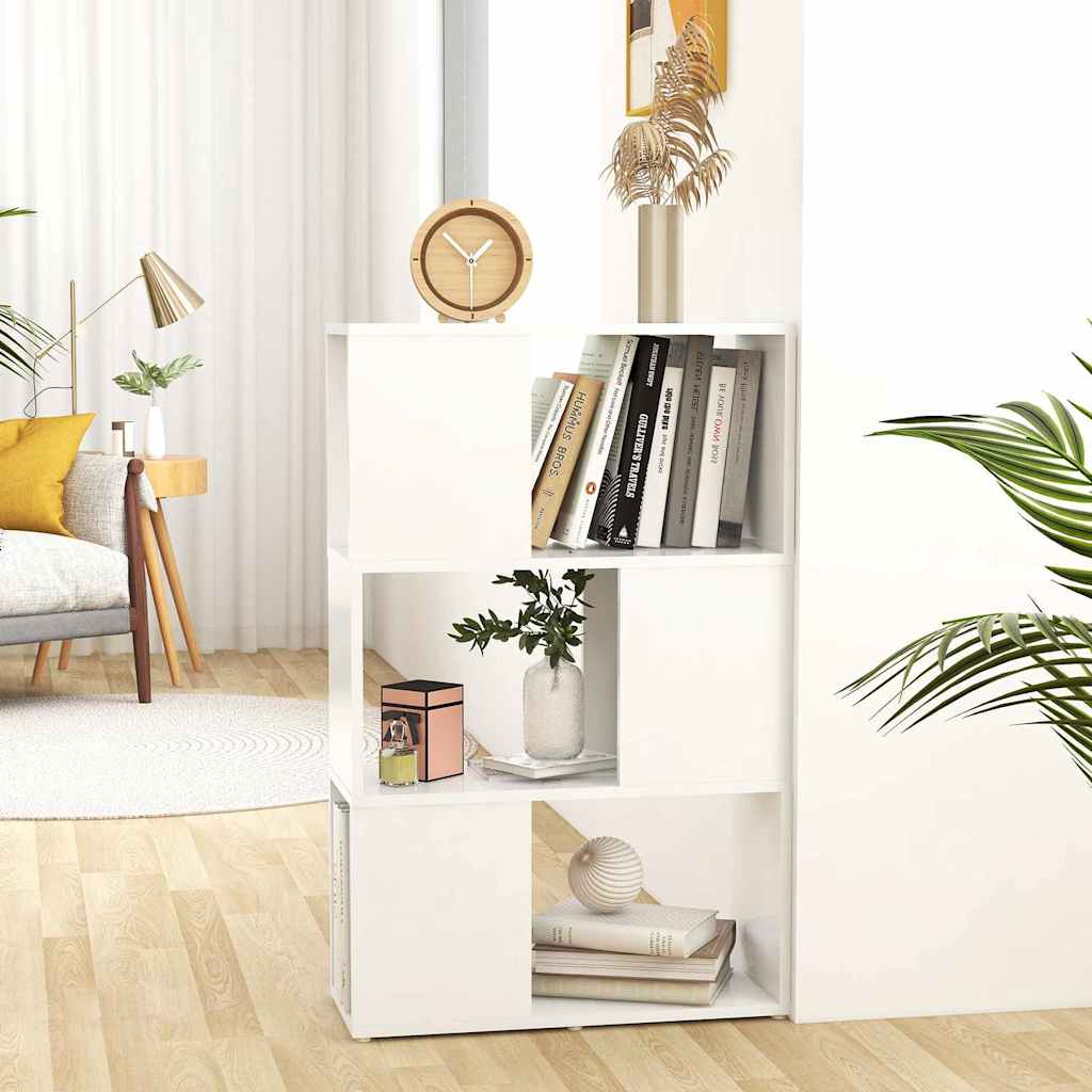 Vidaxl boekenkast kamerscherm 60x24x94 cm bewerkt hout wit