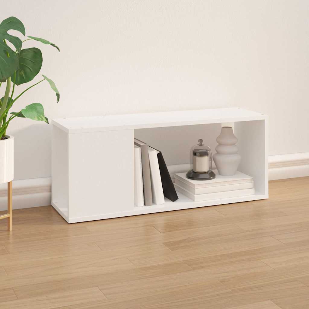 Vidaxl tv-meubel 80x24x32 cm bewerkt hout wit