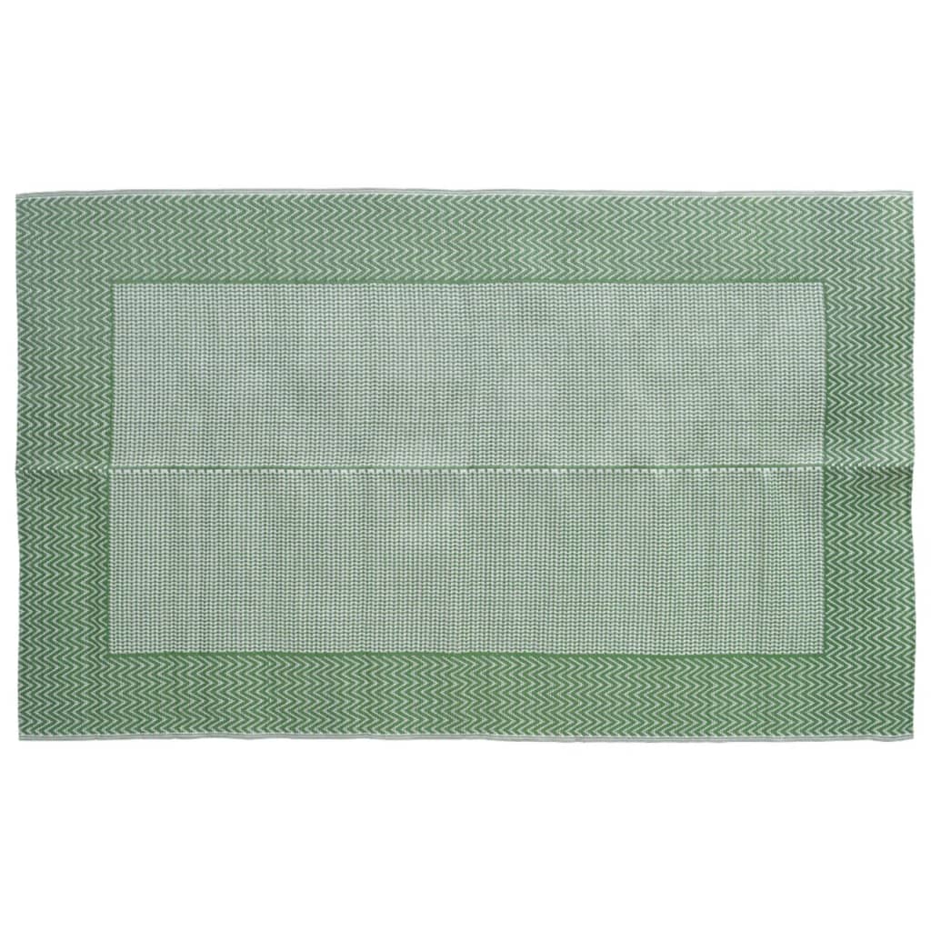 Vidaxl außerhalb des Teppichs 140x200 cm pp grün