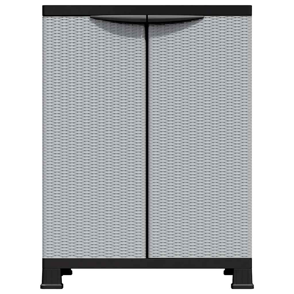 Vidaxl opbergkast 68x39x92 cm rattan ontwerp