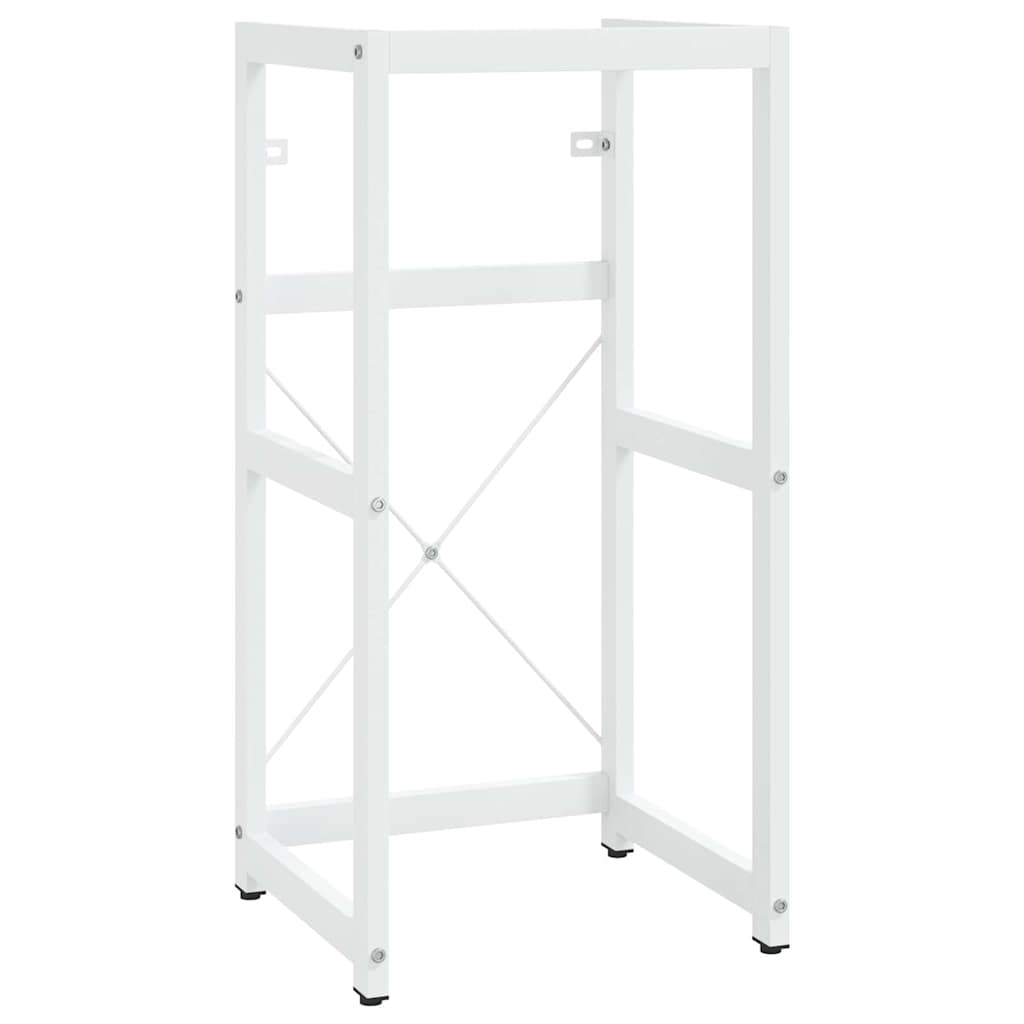 Vidaxl wastafelframe 40x38x83 cm ijzer wit