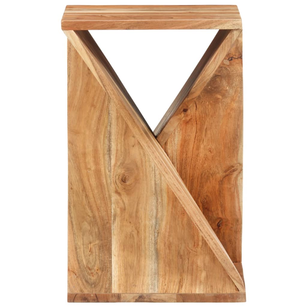 Vidaxl bijzettafel 35x35x55 cm massief acaciahout