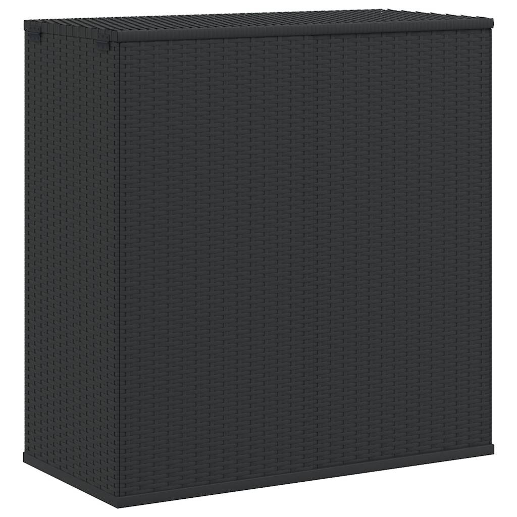 Vidaxl tuinbox 100x49x103,5 cm polyetheen rattan zwart