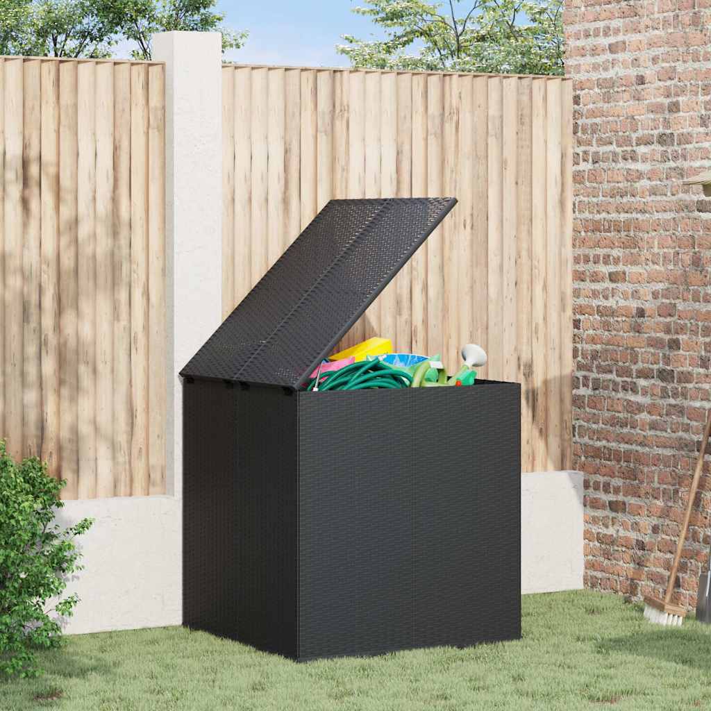 Vidaxl tuinbox 100x97,5x104 cm polyetheen rattan zwart
