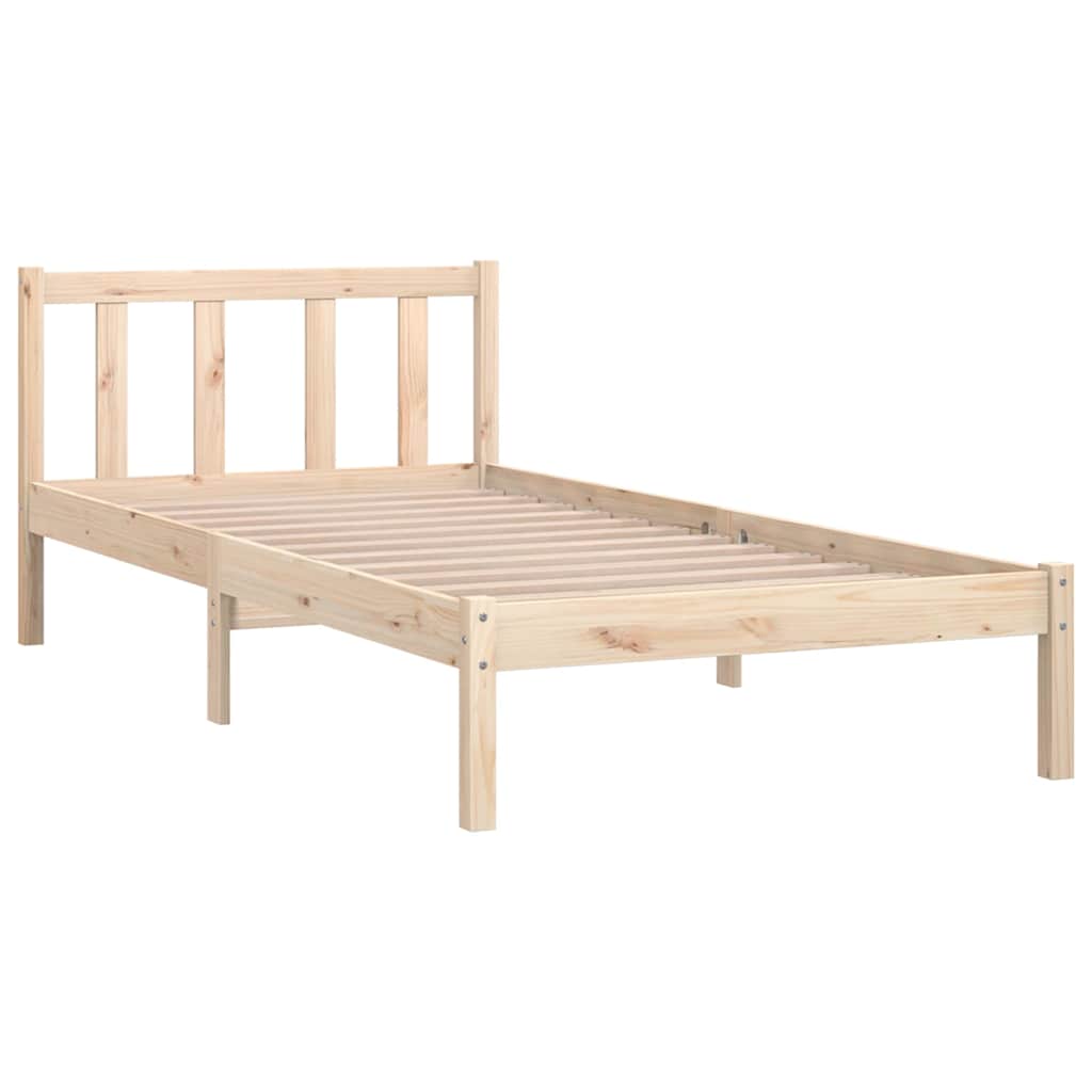 Vidaxl bedframe massief grenenhout 100x200 cm