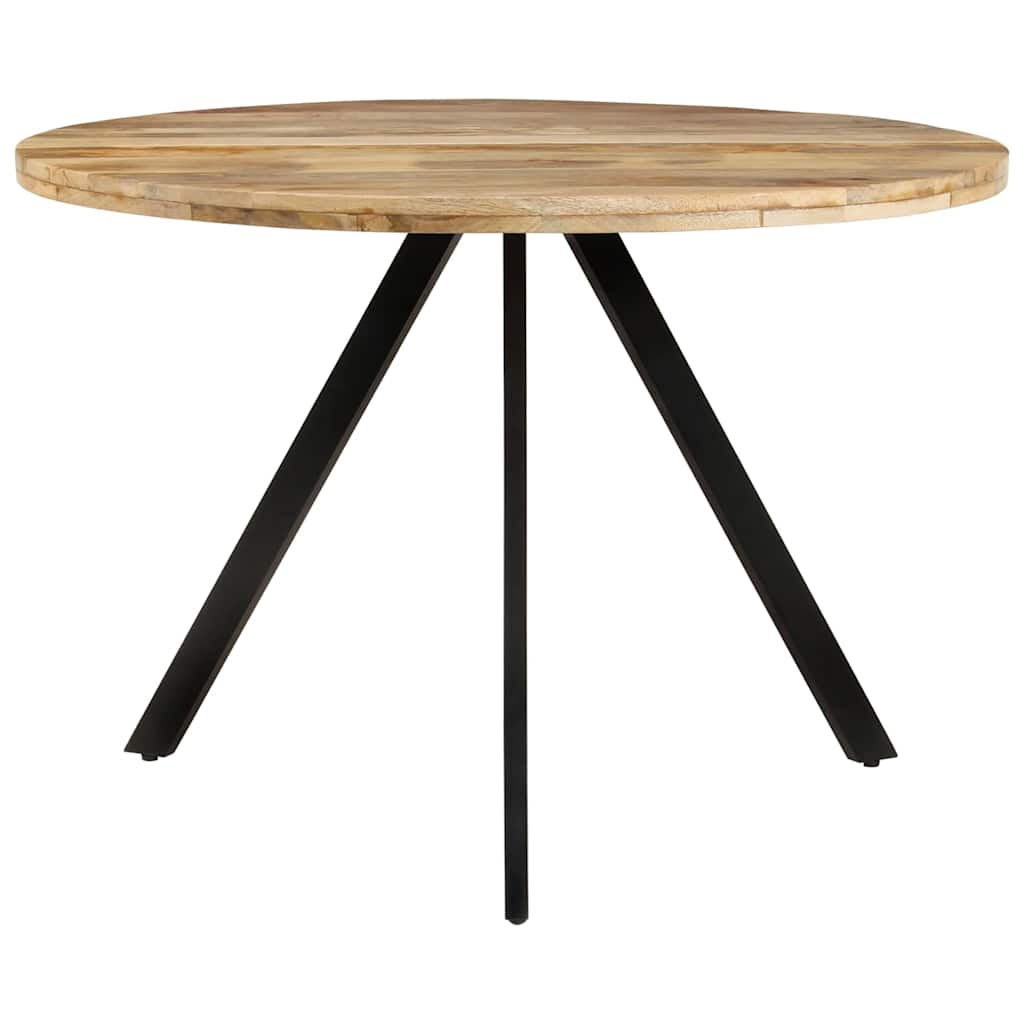 Vidaxl eettafel 110x75 cm massief mangohout