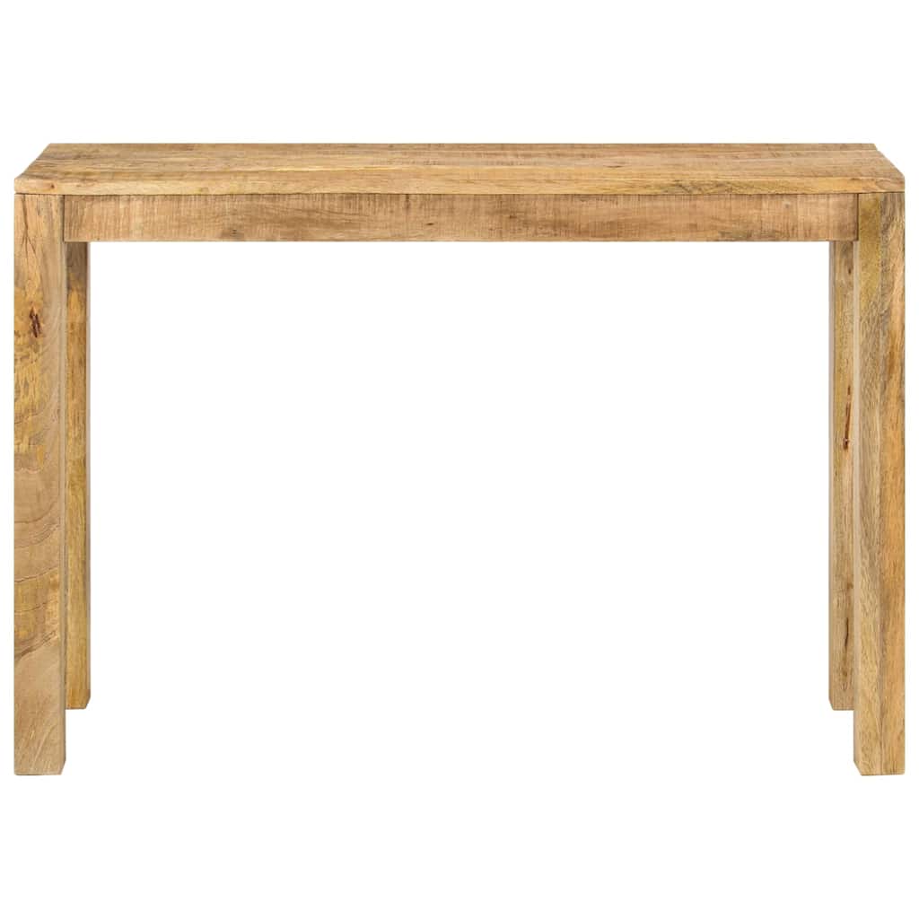 Vidaxl wandtafel 110x35x76 cm ruw mangohout