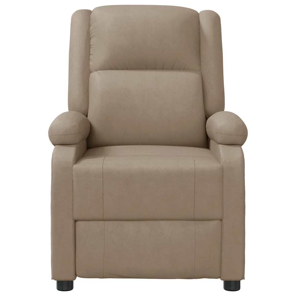 Vidaxl massagestoel kunstleer cappuccinokleurig