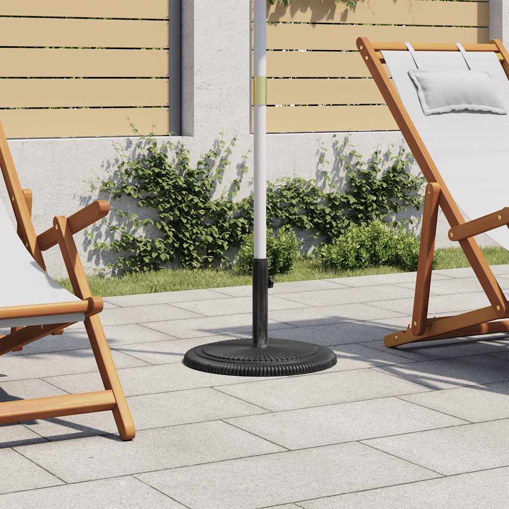 Vidaxl parasolvoet 45x45x30 cm gietijzer zwart