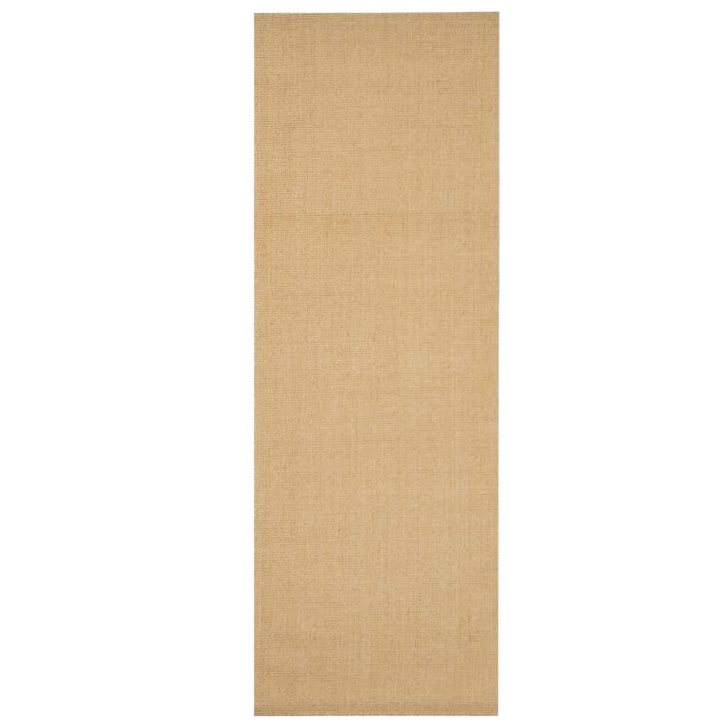 Vidaxl Teppich 100x300 cm Natural Sisal