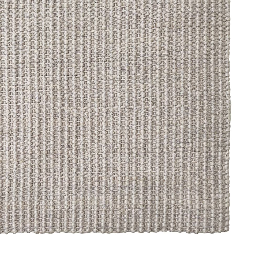 Vidaxl Teppich 66x300 cm Natural Sisal Sand -Colored