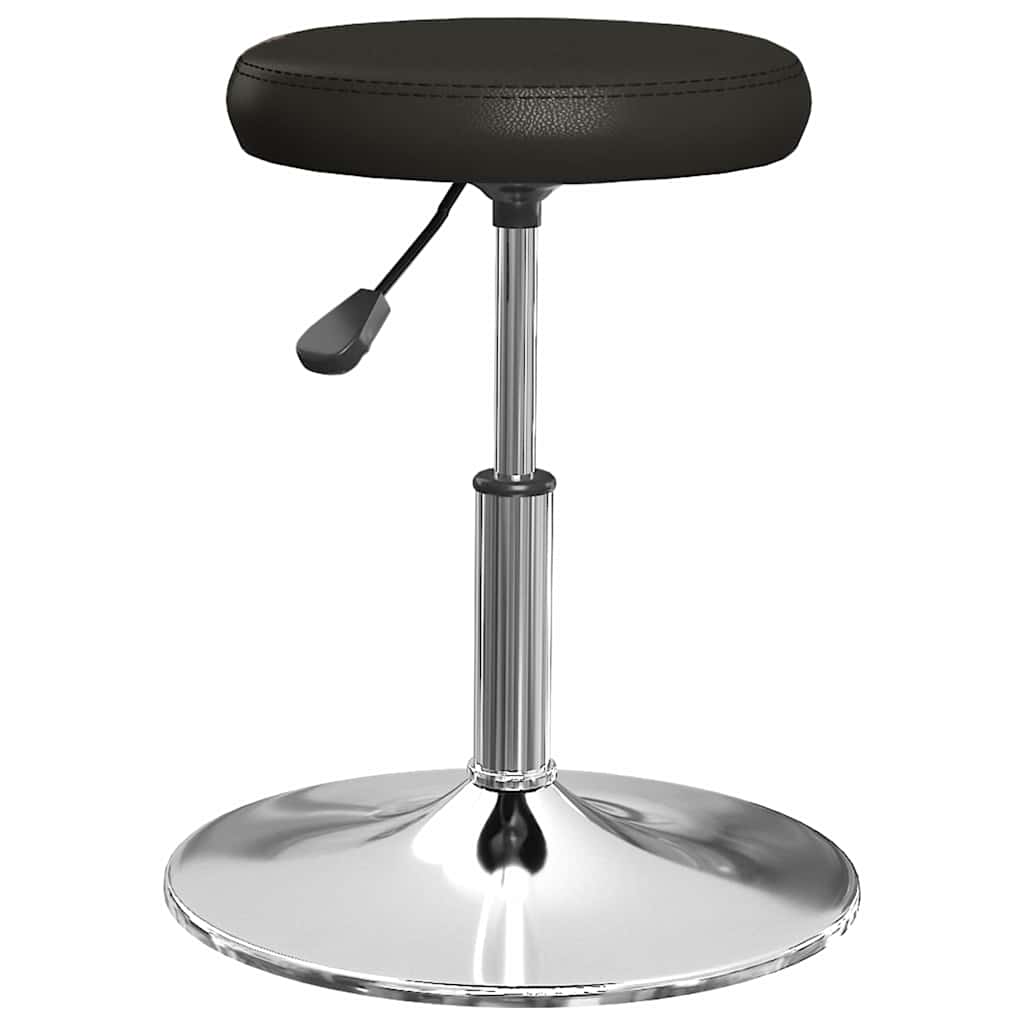 Vidaxl eetkamerstoelen 6 st kunstleer zwart