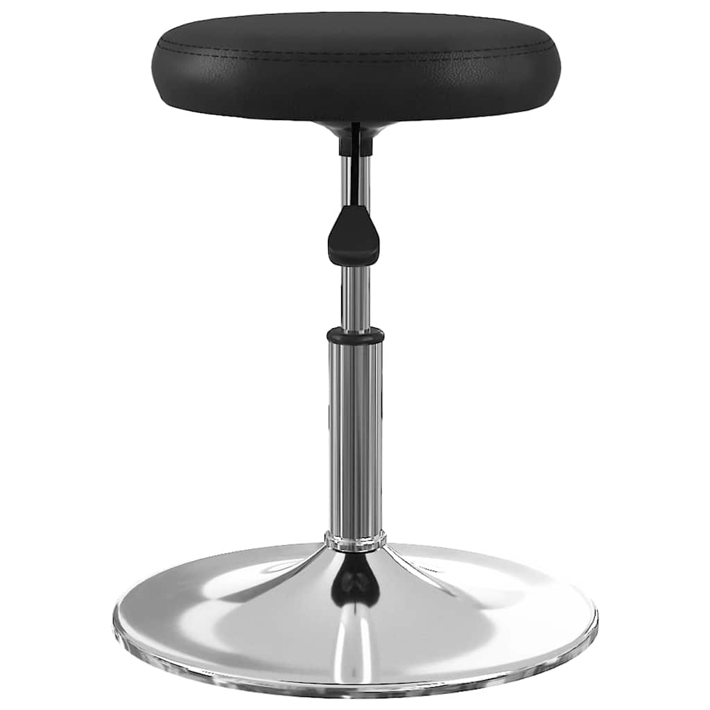 Vidaxl eetkamerstoelen 6 st kunstleer zwart