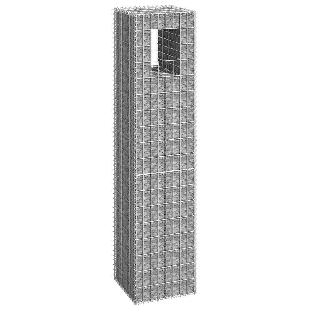Vidaxx Gabionenpfosten 40x40x180 cm Eisen