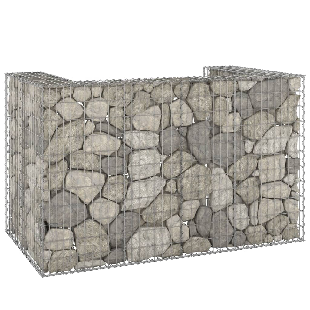 VidaXL Gabione für Container 180x100x110 cm aus verzinktem Stahl