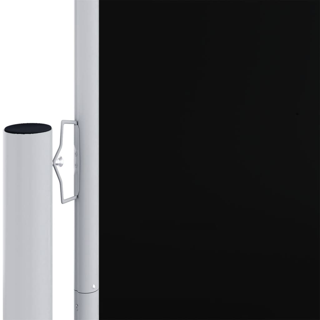 VIDAXL -Windschutzscheibe ausziffabel 140x1000 cm schwarz